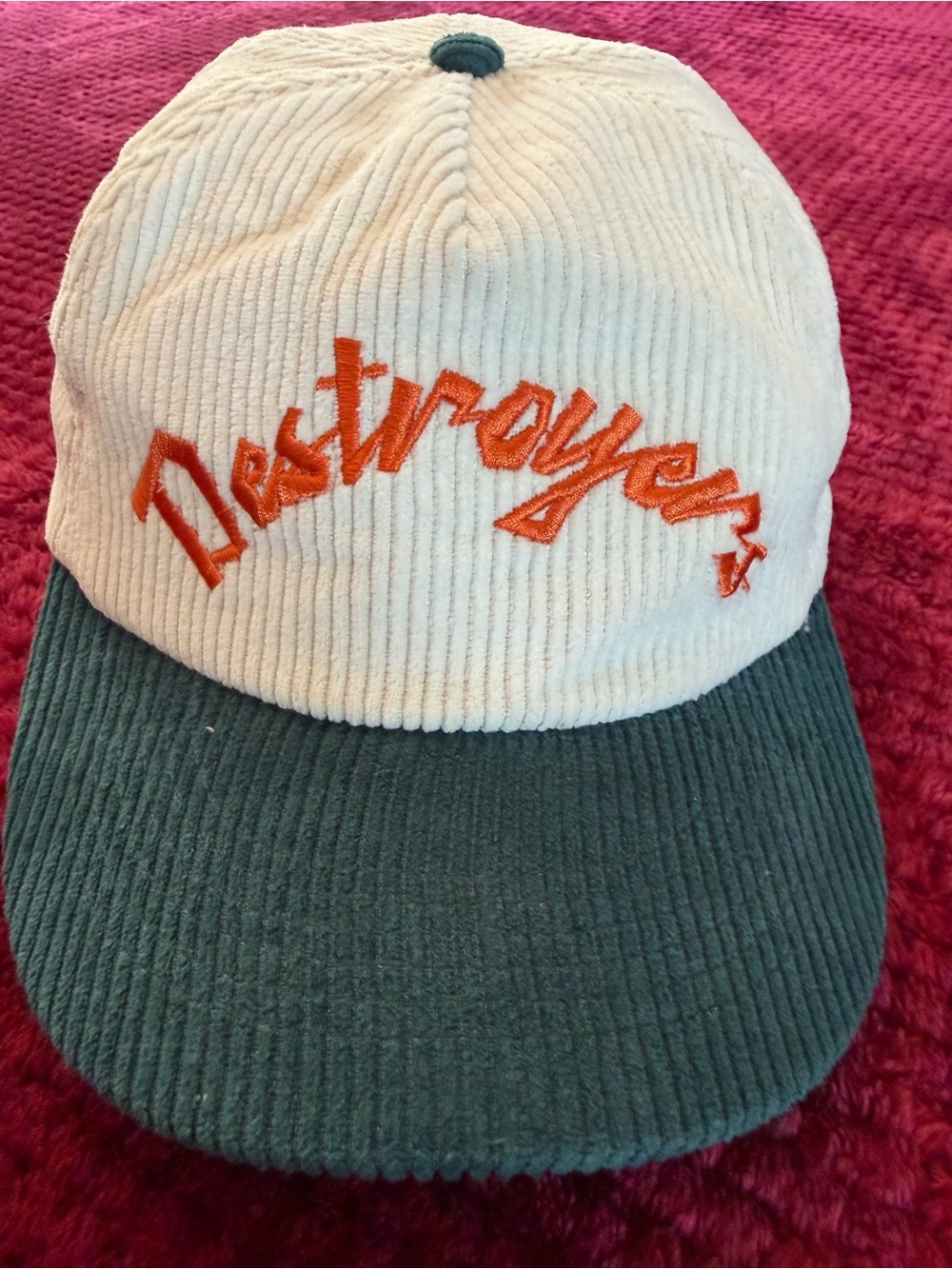 Cheatin Snakes with 'Destroyers' Embroidered Corduroy Cap